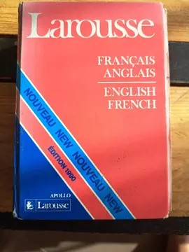 Dictionnaire Larousse français-anglais