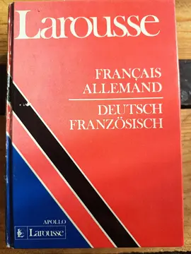 Dictionnaire Larousse Français Allemand