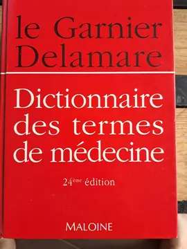Dictionnaire des termes de médecine