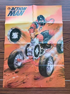 Deux posters Action Man
