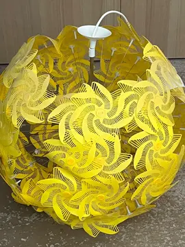 lame IKEA GRIMAS jaune