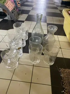 verre et carafe