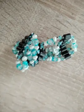 bracelet aimanté bleu