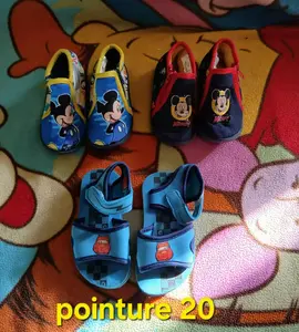 chaussons pointure 20