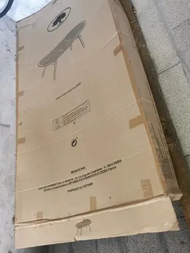 Table bois extérieure