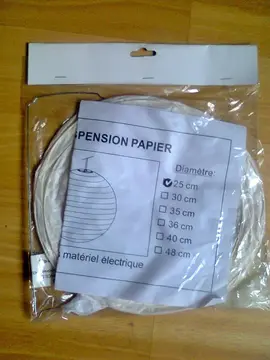 Lanterne en papier