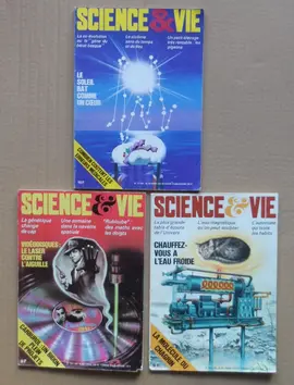 Magazine Science & vie 761, 764 et 771