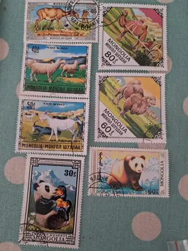 timbres Mongolie