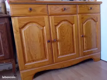 Buffet de cuisine en bois