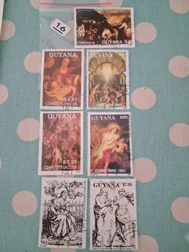timbres Guyane Tableaux