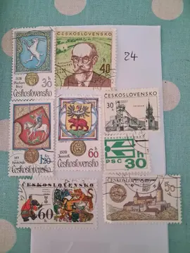 timbres Tchécoslovaquie