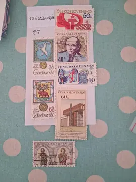 timbres Tchécoslovaquie Lot 25