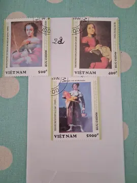 timbres Viêtnam Tableaux Lot 22