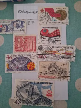 timbres Tchécoslovaquie Lot 27