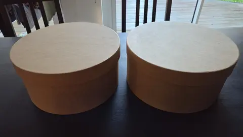 lot de 2 boîtes cartons neuves