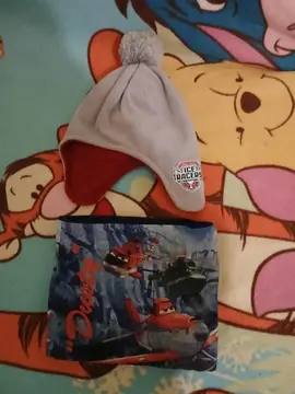bonnet et tour de cou taille 2/3ans