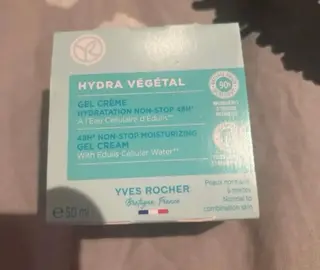gel crémé hydratation