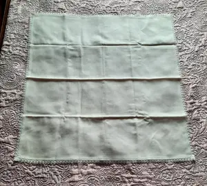 Napperon carré blanc 75x79cm