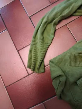 Gilet vert femme