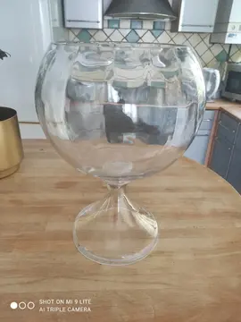Vase en verre