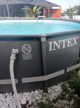 piscine hors sol Intex ronde diamètre 4 M