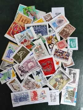 gros lot unique timbres Français 27/10