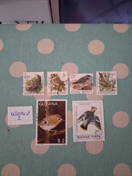 timbres thème oiseaux 2