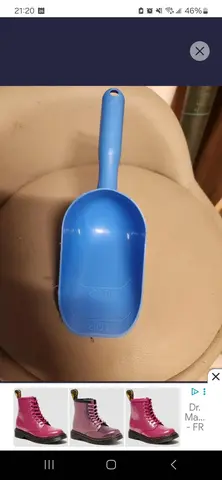 Pelle à croquettes animaux de compagnie