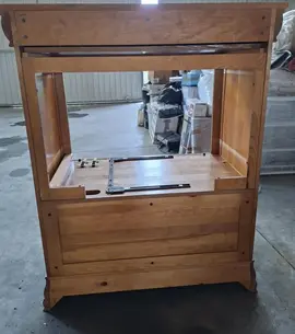 meuble tv en merisier