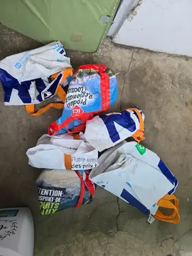 lot de sac de courses divers