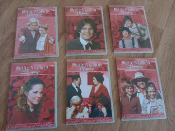 lot de dvd la petite maison dans la prairie