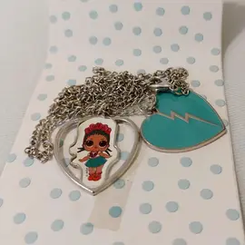Collier enfant poupée LOL