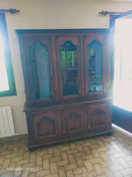 bibliothèque en chêne massif