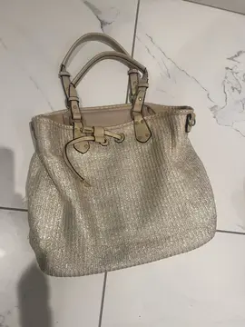 sac à main doré
