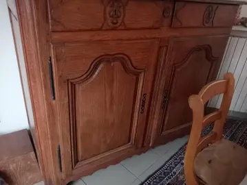 grand buffet chêne massif