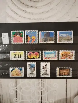 timbres français oblitérés lot BY