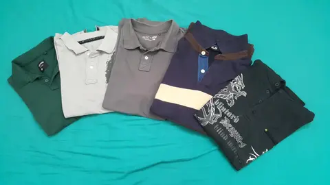 T-shirts à col (pour hommes)