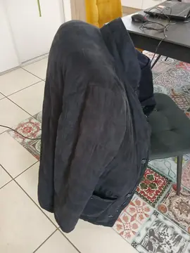 Manteau d'hiver noir taille xxl homme