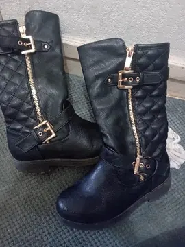 bottes noir fille taille 31/32