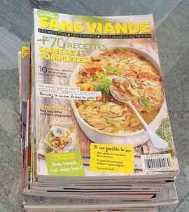 Donne lot revues cuisine