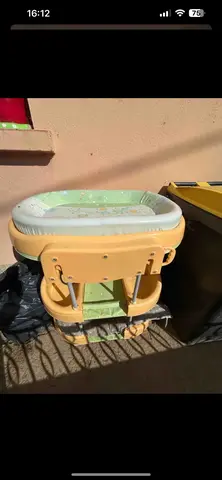 tab'e a langer avec baignoire