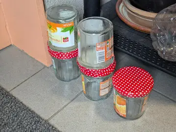 Pots de confiture ×8