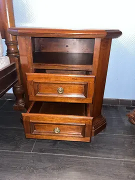 table de chevet en bois macif