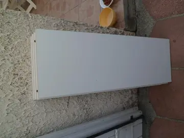 4 etagères en mélaminé blanc