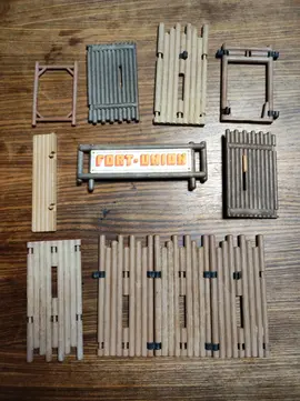 Éléments fort union playmobil