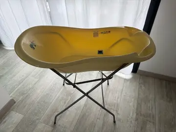 baignoire haute bébé