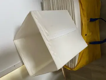 Lot de boîtes de rangement / cubes tissu IKEA