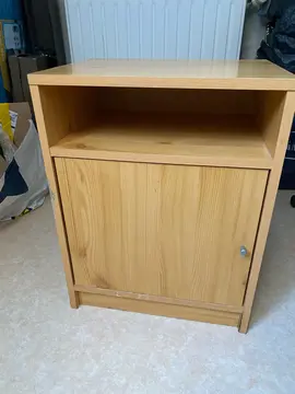 table de chevet en pin