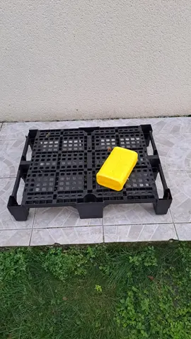 palette plastique à récupérer ce mercredi