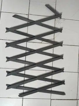 Barriere en bois pliable pour jardin